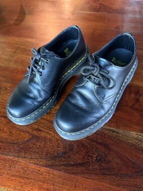 Dr. Martens 1461 Black Leather Oxford Shoes Women’s US 7 EU 38 Classic Lace Up
